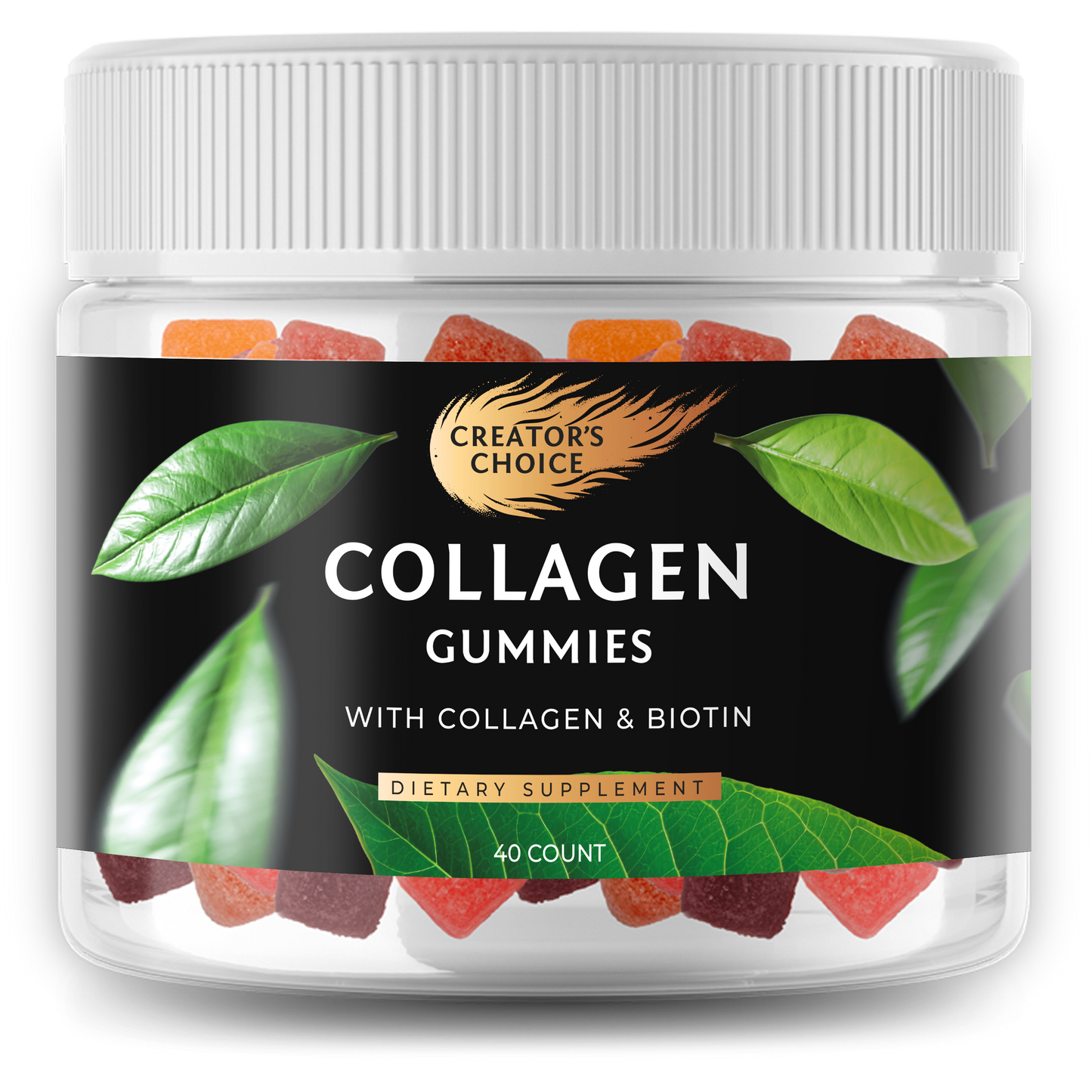 Collagen & Biotin Gummies 40 CT